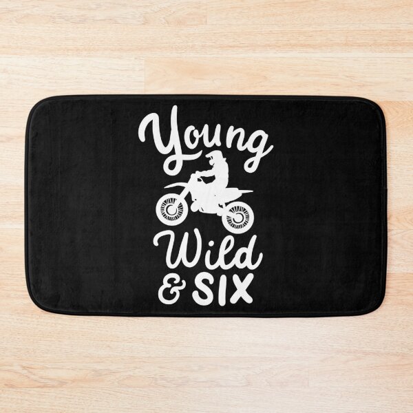 Item preview, 6th Birthday Young Wild & Six Gift for Turning 6 designed and sold by haselshirt.