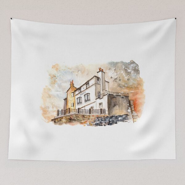Item preview, The Bay Hotel In Robin Hoods Bay designed and sold by Goodaboom.