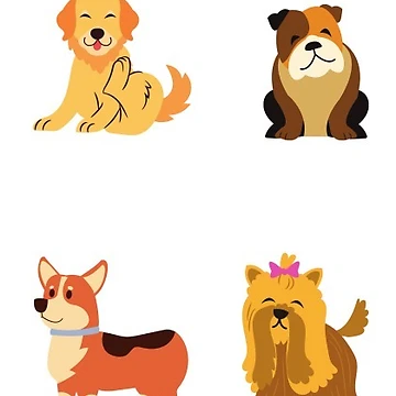 Artwork thumbnail, Dog Pattern by DomGDesign