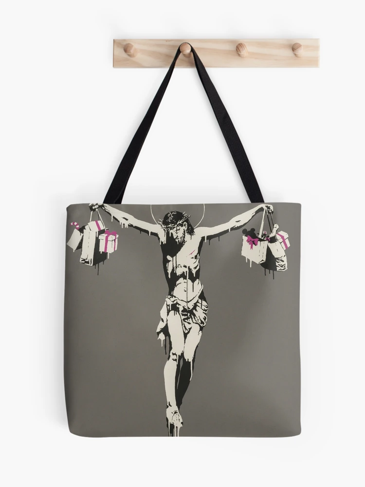 Christ With Shopping Bags, 2004 - Banksy Explained