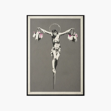 Banksy CHRIST WITH BAGS WCP バンクシー ポスター（Consumer