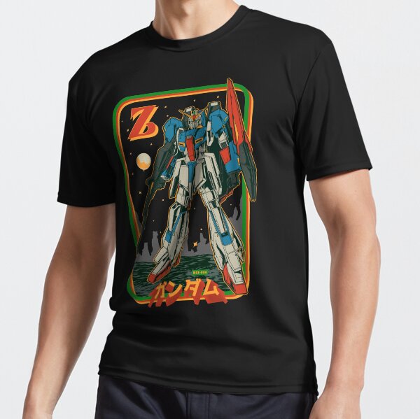 Retro Zeta Gundam Active T-Shirt