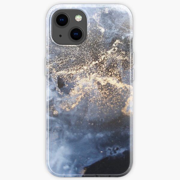 Alcohol ink abstract art iPhone Soft Case
