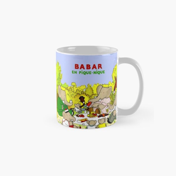Babar picnic with family ... Classic Mug