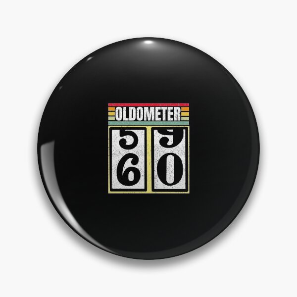 Item preview, Oldometer 59 60 Funny 60th Birthday Retro Age 60 Gift designed and sold by haselshirt.