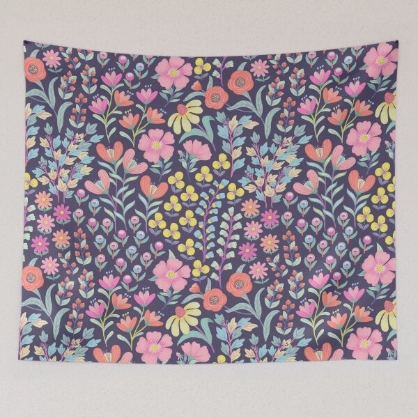 Item preview, colorful meadow designed and sold by HinggaJingga.