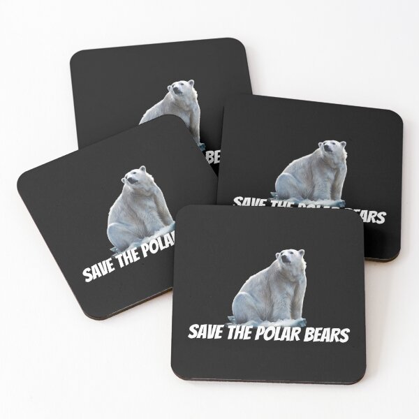 Item preview, Save the polar bears designed and sold by Funtastic-GOODS.