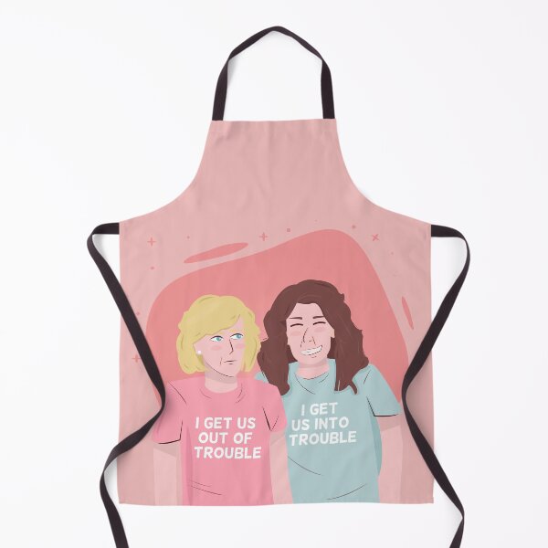 Item preview, Grace & Frankie Trouble Illustration designed and sold by aliciamacias.
