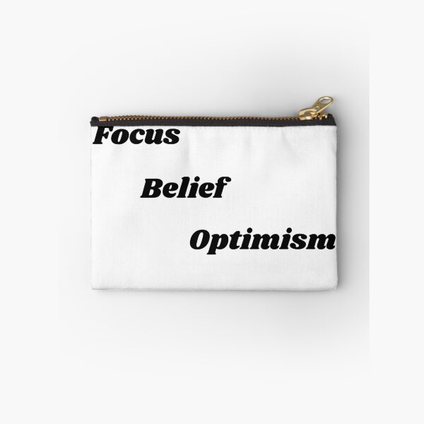 Artikelvorschau, Fokus, Glaube und Optimismus entworfen und verkauft von Limitless-Tees.
