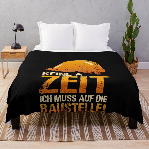 Artikelvorschau, Keine Zeit Ich Muss Auf Die Baustelle Bauherren entworfen und verkauft von redshirtz.