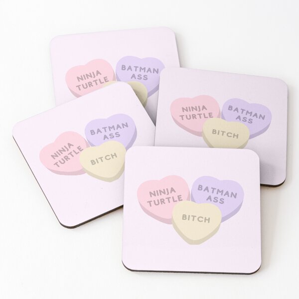 Item preview, 90 Day Fiance - Ninja turtle ass bitch - candy hearts designed and sold by LeoSpaceman.