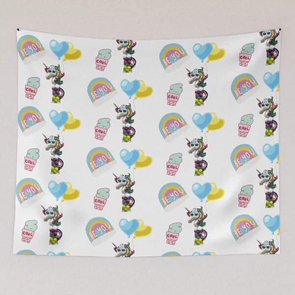 Item preview, Be cool be you unicorn balloon designed and sold by JosAwestuff.