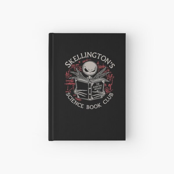 Skellington's Science Book Club Nightmare Before Hardcover Journal