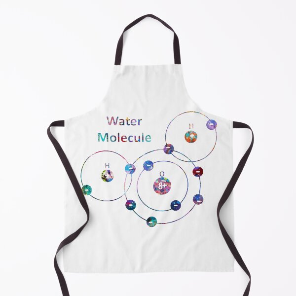 Item preview, Water Molecule Formula designed and sold by EvasDreams.
