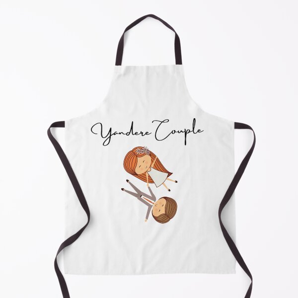 Item preview, Yandere couple married lovely characters digital art gift idea designed and sold by conceptDVS.