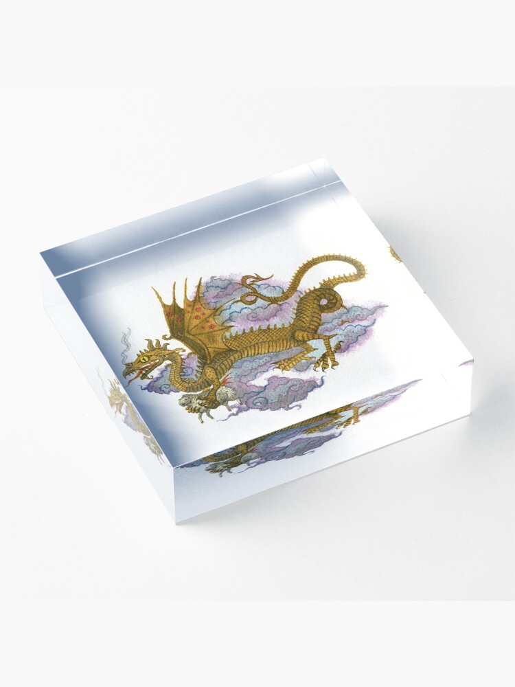 Alternate view of Flying dragon Acrylic Block
