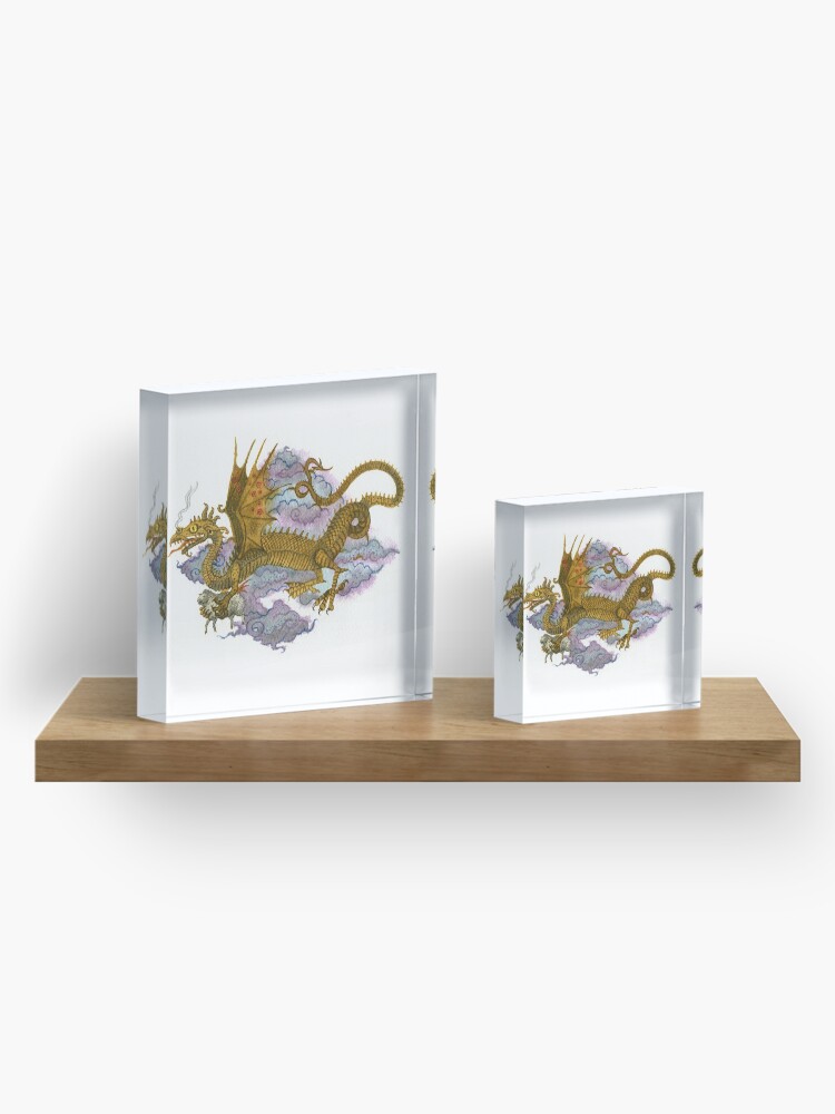 Alternate view of Flying dragon Acrylic Block