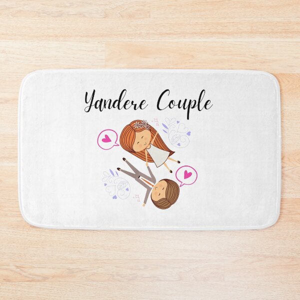 Item preview, Yandere couple married lovely characters digital art gift idea pastel colors designed and sold by conceptDVS.