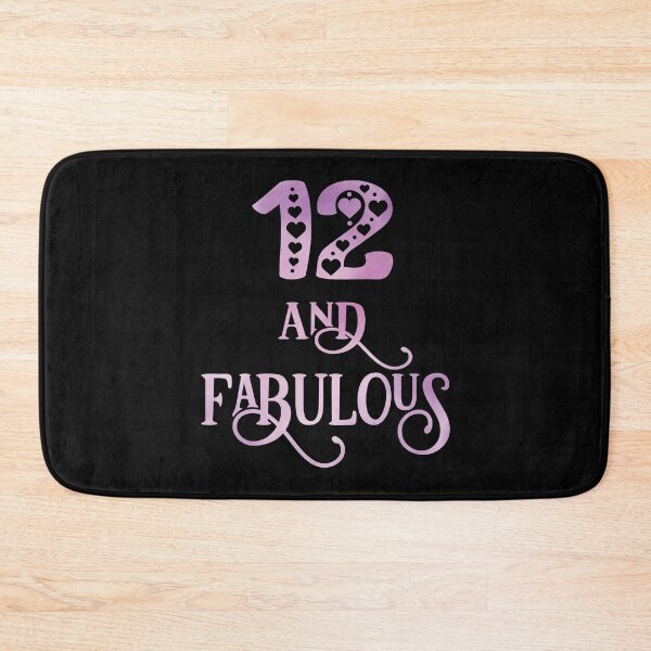 Item preview, Girls 12 Years Old And Fabulous Girl 12th Birthday product designed and sold by Grabitees.
