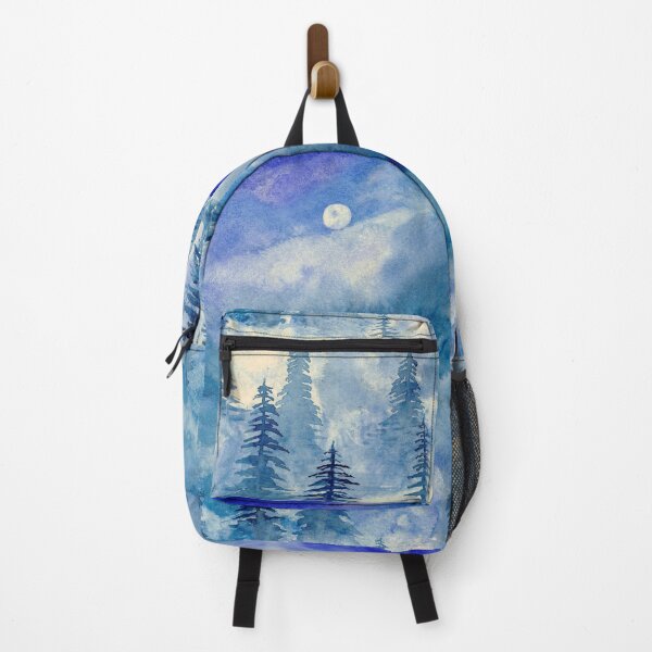 Item preview, Misty sunrise in the forest designed and sold by María Casas Watercolour Designs.