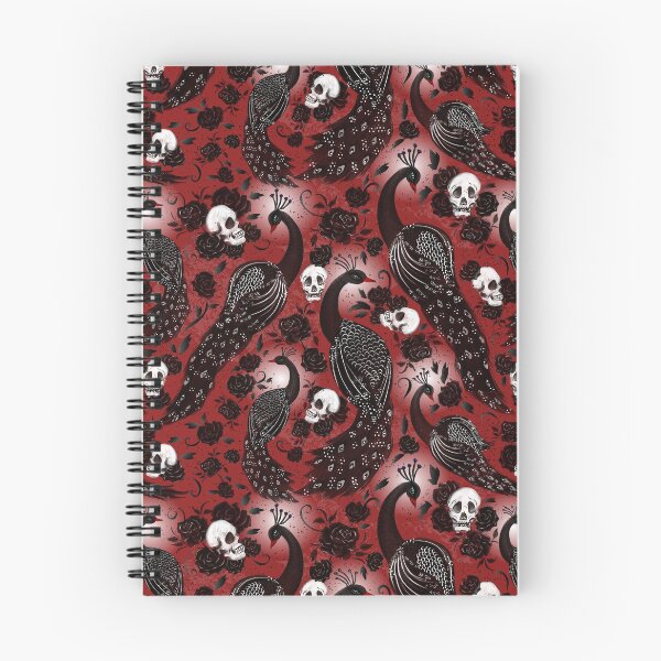 Item preview, Gothic Peacocks Red designed and sold by artypeaches.