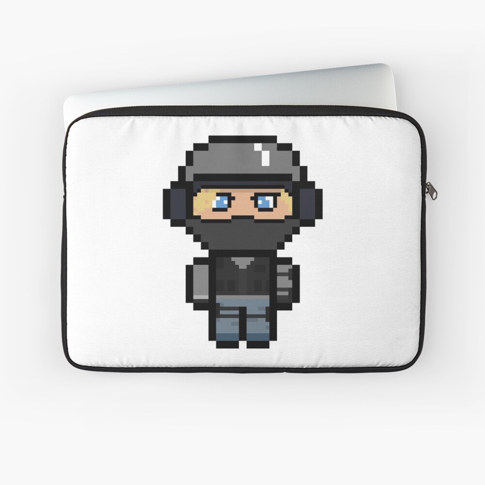 Rainbow Six Siege Iq Pixel Art Iphone Case Cover By Peex Art Redbubble