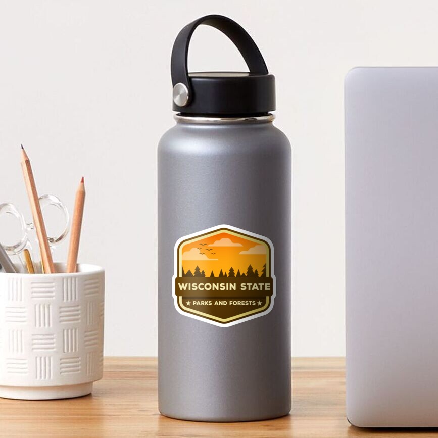  wisconsin state park sticker 2020 sticker by nextwebdz redbubble