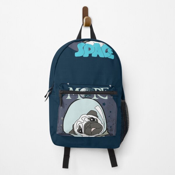 Item preview, I need More Space - Astronaut Pug designed and sold by Tee Inspiration.