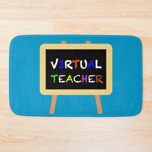 Item preview, Virtual Teacher designed and sold by WordsmithNerd.