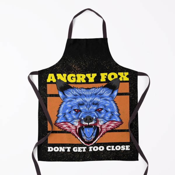 Item preview, Angry Fox Don't Get Too Close - Wild animal designed and sold by ChaseCoClothing.