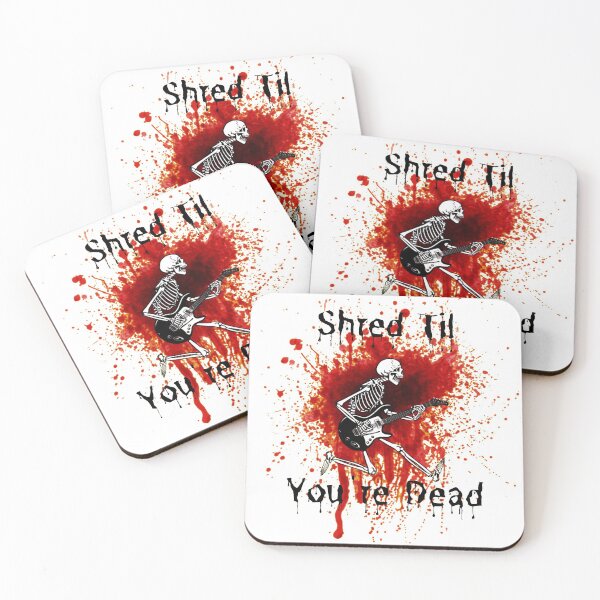 Item preview, Shred Skeleton designed and sold by GuitarToneDaily.