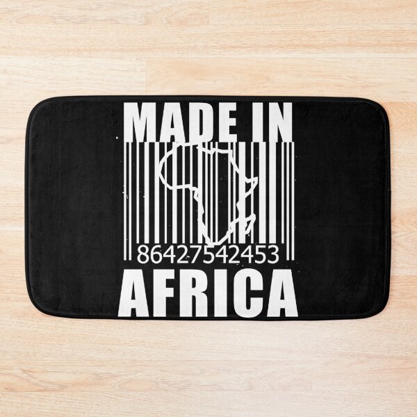 Item preview, Made in Africa proudly african black pride barecode designed and sold by GoodyLeo.