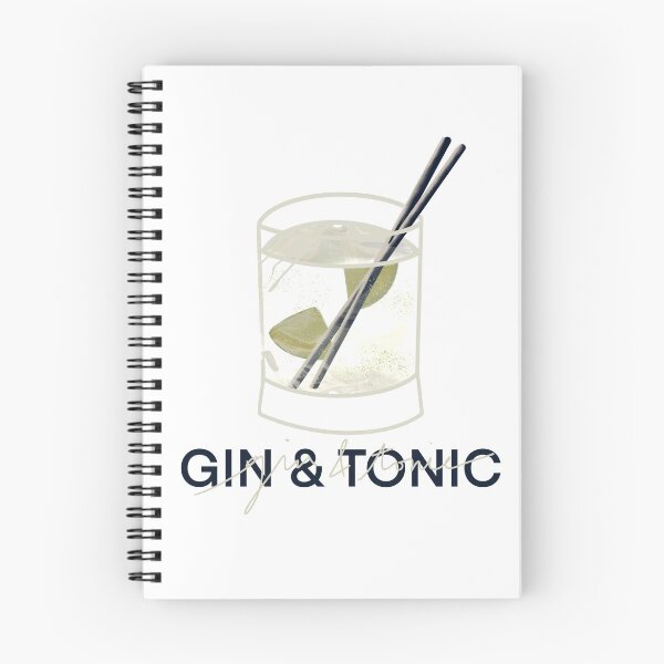 Item preview, Gin and Tonic Cocktail Drink Art designed and sold by danikafoxx.