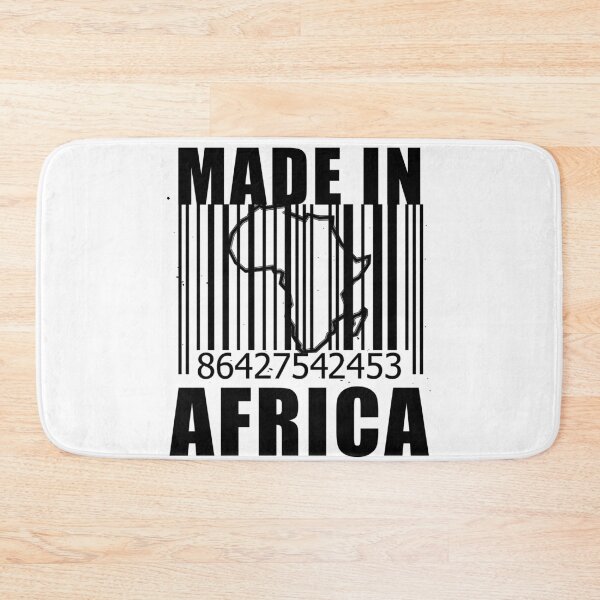 Item preview, Made in Africa proudly african black pride barecode designed and sold by GoodyLeo.
