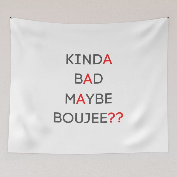 Item preview, Rap Bad and Boujee Design designed and sold by narcocynic.