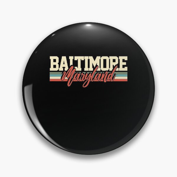 Item preview, Baltimore Maryland Retro designed and sold by 4tomic.
