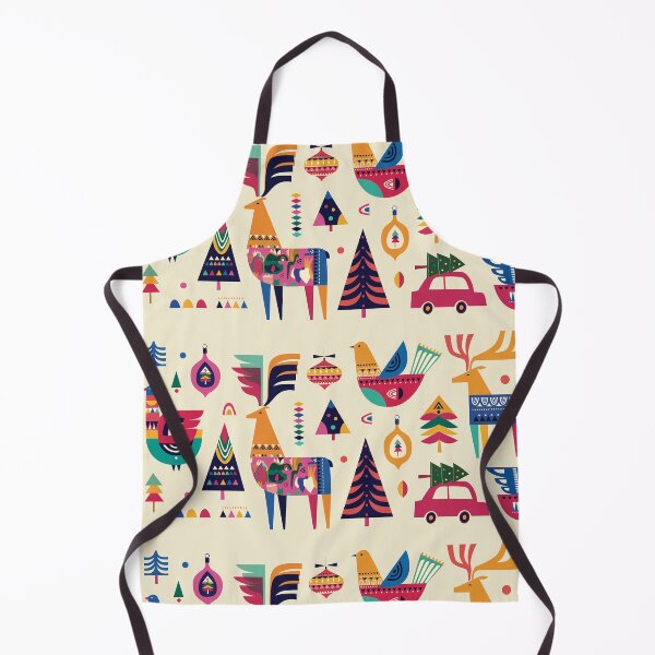 Item preview, Vintage Scandinavian Christmas Folk Art designed and sold by OrnamentallyYou.