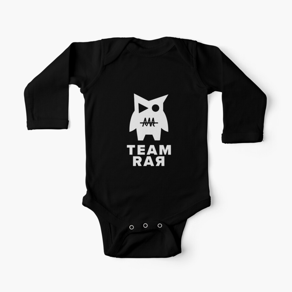 Team Rar Baby One Piece By Xxmerch Redbubble