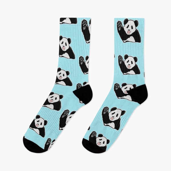 Item preview, Panda saying Hi! Vector Art - Blue designed and sold by Ngaiseot.