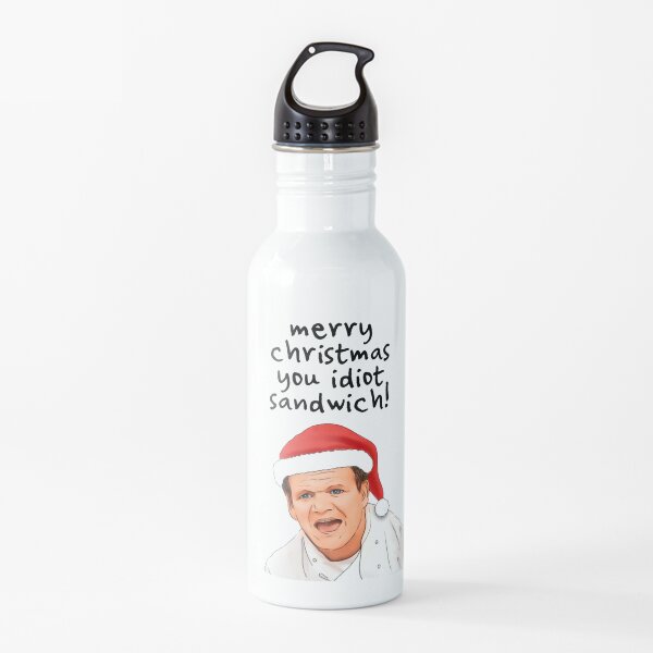 Sandwich idiota de Gordon Ramsay Botella de agua
