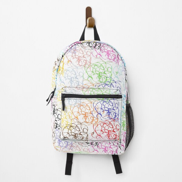 Item preview, Abstract Scribble art line doodle art pastel colors gift idea designed and sold by conceptDVS.