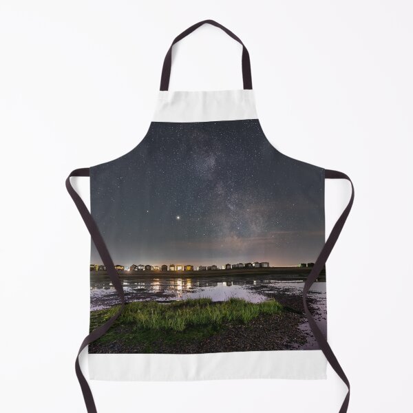 Item preview, Seasalter Whitstable beach huts at night designed and sold by rogerstanger.
