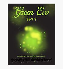 Green Eco Photographic Print