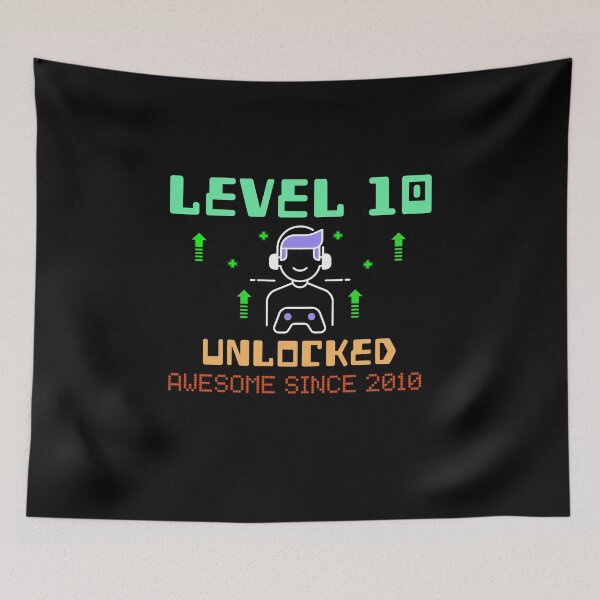 Item preview, Level 10 Unlocked shirt designed and sold by Jatupong.