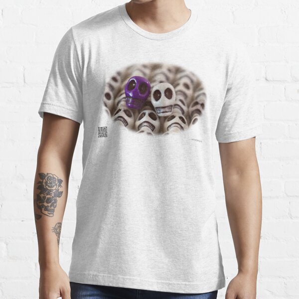 Purple And White Essential T-Shirt