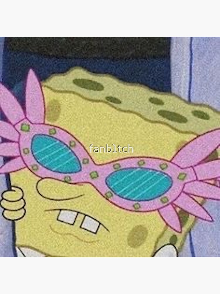 Póster «Bob Esponja con Gafas de Sol» de fanb1tch Redbubble