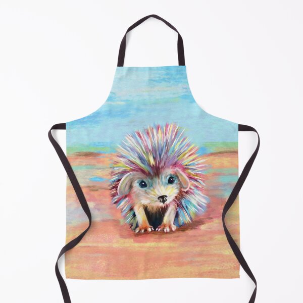 Item preview, Cute baby hedgehog pastels designed and sold by k9printart.