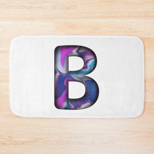 Item preview, Letter B wavy aestetic vibe designed and sold by Rime-art.