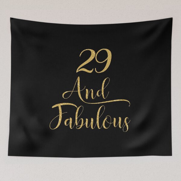 Item preview, Women 29 Years Old And Fabulous 29th Birthday Party print designed and sold by Grabitees.