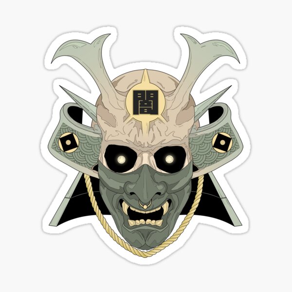 Ghost Samurai Sticker